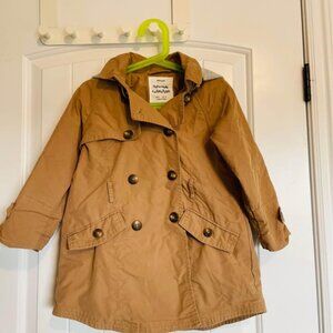 Zara girls trench coat jacket